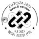 ITALIA - Usato - 2023 - Europa 2023 – Pace – Mani - PostEurop - B Zona 1 - 2021-...: Oblitérés