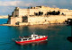 72807446 Malta Fort St Angelo Festung Hafen Faehre  - Malta