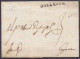 L. Datée 24 Juillet 1801 De HAMBOURG Pour COGNAC France Via Francfort & Pays-Bas - Griffe "HOLLANDE" - Port "15" - 1801-1848: Precursors XIX