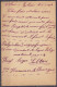 EP CP Postkarte 5c Vert (tpe OC2) De Villers-deux-Eglises Càd SENZEILLES /8 III 1916 Pour BRUXELLES - Cachet Censure "Üb - Ocupación Alemana