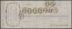 Reçu "Laiterie Centrale à Vapeur La Rebecquoise" Affr. 9x N°75 (1 Tp Abîmé) Càd REBECQ /7 JUIN 1906 Pour Receveur Des Ho - 1905 Thick Beard