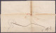 L. Càd Bleu BRUXELLES /13 JUIN 1838 Pour DISON Près VERVIERS - Griffe "PORT PAYE" (au Dos: Càd Arrivée T18 DISON /15/VI) - 1830-1849 (Unabhängiges Belgien)