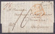 Angleterre - L. Càd OXFORD /NOV 13 1842 Pour BRUXELLES - Cachet "PAID /16 NOV/1842" & Man "paid" - Port "10" (au Dos: Cà - 1830-1849 (Independent Belgium)