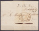 L. Datée 27 Août 1822 De GAND Pour SEVILLE Espagne - Griffes [PAYS-BAS /PAR/ LILLE] & "P__P/ GAND" - Taxe Espagnole (10R - 1815-1830 (Dutch Period)