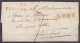 L. Datée 1e Mars 1821 De FONTAINEBLEAU Pour ATH Pays-Bas - Griffes "73/ FONTAINEBLEAU" & "L.F.3.R." - Port "7" (au Dos:  - 1815-1830 (Periodo Holandes)