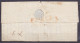 L. Datée 1e Mars 1821 De FONTAINEBLEAU Pour ATH Pays-Bas - Griffes "73/ FONTAINEBLEAU" & "L.F.3.R." - Port "7" (au Dos:  - 1815-1830 (Période Hollandaise)