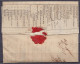 L. "Librairie Moderne" Datée 5 Octobre 1835 De BRUXELLES Accompagnant Un Colis Pour LIEGE - Man. "franco Avec Le Paquet  - 1830-1849 (Belgica Independiente)