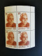 India 1977 Mi 712 Chaturvedi Commemoration Block Of 4 MNH Good Condition - Unused Stamps