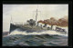 Artist's Pc Christopher Rave: Englischer Torpedobootzerstörer Velox, 1902  - Guerre