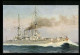 Künstler-AK Christopher Rave: SM Linienschiff Preussen, Erbaut 1903-1905  - Guerre