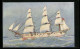 Künstler-AK Christopher Rave: Erstes Japan. Kriegsschiff Tsukuba, 19. Jahrhundert  - Other & Unclassified