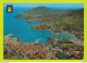 66 COLLIOURE N°2004 Vue Aérienne Au Fond Le Cap Béar VOIR DOS Imprimée En Espagne - Collioure