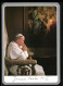 AK Papst Johannes Paul II. Sitzt Auf Dem Heiligen Stuhl  - Papes