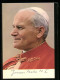 AK Portrait Von Papst Johannes Paul II.  - Papi