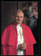 AK Papst Johannes Paul II. Mit Roter Soutane  - Papi