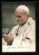 AK Papst Johannes Paul II. Bei Einem Gebet  - Papas
