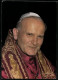AK Papst Johannes Paul II. Lächelnd Im Portrait  - Popes