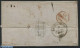 United States Of America 1845 Letter From USA To France By Steamer, Postal History - Cartas & Documentos