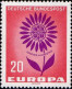 RFA Poste N** Yv: 313/314 Europa Cept Fleur à 22 Pétales (Thème) - 1964