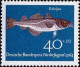 RFA Poste N** Yv: 284/287 Für Die Jugend Poissons (Thème) - Fishes