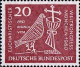 RFA Poste N** Yv: 203/204 37.Congrès Eucharistique National München (Thème) - Christianisme