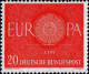 RFA Poste N** Yv: 210/212 Europa Cept Roue (Thème) - 1960