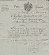 Premier Empire - Certificat De Décès  1813 - Documenten