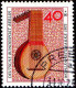 Berlin Poste Obl Yv:423/426 Bienfaisance Instruments De Musique (TB Cachet Rond) - Musique