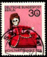 Berlin Poste Obl Yv:297/300 Bienfaisance Poupées (Beau Cachet Rond) (Thème) - Dolls