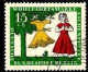 Berlin Poste Obl Yv:242/245 Bienfaisance Contes Des Frères Grimm (cachet Rond) (Thème) - Fairy Tales, Popular Stories & Legends