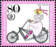 Berlin Poste N** Yv:695/698 Pour La Jeunesse Bicyclettes (Thème) - Radsport