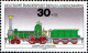 Berlin Poste N** Yv:452/455 Pour La Jeunesse Locomotives (Thème) - Trains