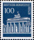 Berlin Poste N** Yv:257/261 Porte De Brandenburg Berlin (Thème) - Monuments