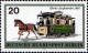 Berlin Poste N** Yv:360/365 Moyens De Transport à Berlin (Thème) - Eisenbahnen