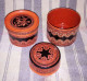 Newer Burma  Regular 3-piece Hand-painted, Hand Etched Betel Box Intricate Work Ca 1970 - Asiatische Kunst