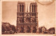 75-PARIS NOTRE DAME-N°4190-E/0295 - Notre Dame Von Paris
