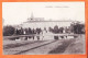 38943 / ⭐ CASTRES 81-Tarn ◉ Eveché Mairie 10-1914 Poilus Joseph MAFFRE Et Louis BARTHES Depart Mende à Eugene Cruzy - Castres