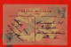 38845  / ⭐ Carte CELLULOID Bonne Année  TB Ajouti Découpi Couronne Fleur Ruban Tissu Bleu 1910s - Porzellan