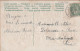38723  / ⭐ Carte Gauffrée Relif Embossed COEUR AMI ENVOIE Ange Canon Fleurs 1907 à Alice DELACROIX Pantin ¤S/Edit - Angels