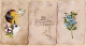 38720  / ⭐ Superbe Rare Ennsemble 3 Cartes Postales CELLULOID Peinte écrite Main LIEVIN 3 Aout ROSA à LUCILE Souvenir - Porcelana