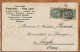38753  / ⭐ Carte Gauffrée Dorée Mes MEILLEURS VOEUX 1904 De BARTHELEMY à PICARD Représentant Banque Laigle-SER. 091 - New Year