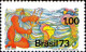Brésil Poste N** Yv:1046/1047 Télécommunications - Unused Stamps