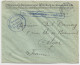 GERMANY LETTRE ENTETE BRIEF OFFIZIERS GEFANGENANLAGER WULZBURG 1916 GEPRUFT  TO ALGERIE - Briefe U. Dokumente