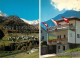 13315477 Simplon Dorf Landschaftspanorama Alpen Hotel Grina Flaggen Simplon Dorf - Sonstige & Ohne Zuordnung