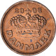 Danemark, 25 Öre, 2008 - Dinamarca