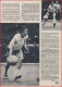 Jacky Chazalon. La Locomotive De L'équipe De France Féminine De Basket. Sport. Reportage. 1971. - Historische Dokumente