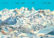 13306029 Oberengadin GR Uebersichtskarte Wintersportgebiet Alpen Oberengadin GR - Sonstige & Ohne Zuordnung