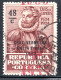 3118. 1935 48 C. RED CROSS, OVERPRINT SHIFT. - Oblitérés