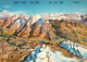 13281917 Kandersteg BE Panoramakarte Mit Gemmi Und Leukerbad Kandersteg BE - Sonstige & Ohne Zuordnung
