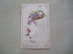 Carte Postale Ancienne 1907 FLEURS Violettes - Blumen